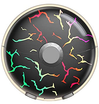 Calentadores de manos, calentador de manos eléctrico LED portátil, calentador de mano de bolsillo de viaje, 2 niveles de temperatura ajustable, calentamiento rápido de 3 segundos con efectos de luz