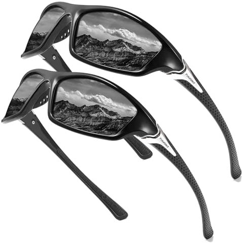 Perfectmiaoxuan Polarized sunglasses for men/women;HD pilot lenses light frame; Golf/driving/fishing/travel Eyewear