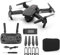 Outdoor Beginners Drone For Kids Drone With Camera E88 Uav Folding Aerial Hd 4k Dual Camera Obstacle Avoidance E68 Quadcopter, Black【4k Single Camera】