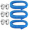HZIYOU Tubi per piscina, diametro 3,2 cm, tubo di ricambio per piscine fuori terra, confezione da 3 tubi per pompa per piscina con morsetti
