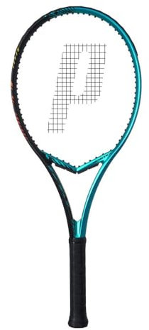 Prince Vortex 310 unbesaitet 310g Tennisschläger Türkis - Schwarz Griffstärke 2
