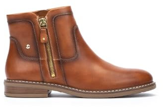 Pikolinos Flache Stiefeletten in Leder ALDAYA für Frauen Farbe Brandy