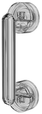 DFZHiuat Große Glastür- und Fenstergriffe, Sicherheits-Saugnapf-Griffe, Badezimmer-Schiebetüren, Saugnäpfe, Duschhaltegriffe, Schränke, Kleiderschränke, nicht poröse Absorptionsgriffe, transparent