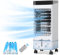 eklipt Portable Air Conditioner Cooler with Remote Control, 4L Evaporative Air Cooler Fan with 3 Speeds, Humidifier, 4 Ice Packs, 7.5H Timer Swivel for Bedroom,Home,Office