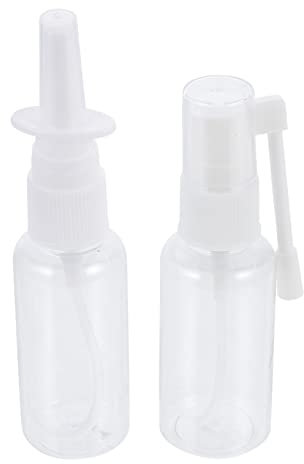 CRILSTYLEO 2St Flasche mit Nasenspray Kinder nasenspray Nasensauger sanitär tiegerkostuem kinder Werkzeuge für Nasenreiniger Reinigungsmittel für Nasenspülungen das Haustier Transparent