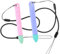 oruola Kid-Friendly Stylus Pens for Touch Screens,2 Pack of Pink and Purple Stylus Pens for Kids,Universal Touchscreen Pen Compatible with Pad,Phone,Tablets,and Smartphones