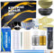 Alckijy Kintsugi Kit de réparation en céramique, 21 pièces, doré et argenté, réparez facilement vos objets significatifs