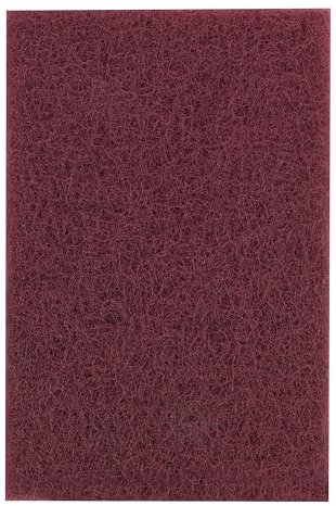 Trend Medium Flexible Finishing Pads, 150 x 230 mm, 3 Pack, Non-Woven Abrasive Pads for Cleaning, Flattening and Prep Work, AB/PAD/MED