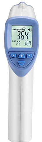 WOHPNLE Tierthermometer, digitales Veterinärthermometer Hausthermometer für Hunde Schweine Schafe Welpen mit LED -Display -Speicher Infrarot Genauigkeit