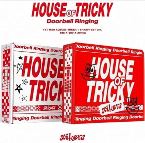 XIKERS House of Tricky: Doorbell Ringing, 1st Mini Album 2 Versions Set