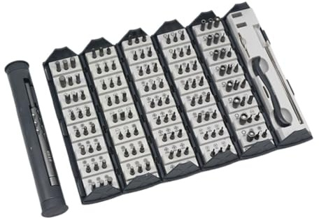 Zambuph 128 in 1 Precision Screwdriver Set Hand Tool Screwdriver Set Precision for Computer Tablet