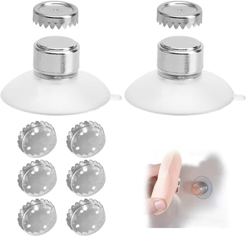 2 Stück Seifenhalter Magnet Seifenmagnethalter Mit 8 Seifenmagnet Kein Bohren Erforderlich Geeignet Für Duschen Waschbecken Badezimmer Und Küchen