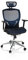 hjh OFFICE 657010 Profi Bürostuhl Venus ONE Netzstoff Schwarz/Blau ergonomischer Drehstuhl, Rückenlehne höhenverstellbar
