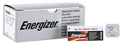 Energizer 364 363 Silver Oxide Watch Batteries SR621SW SR60
