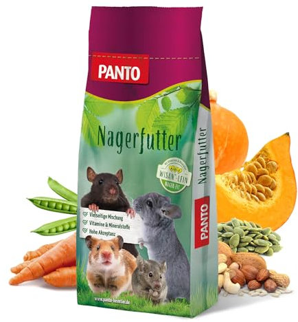 PANTO® Nager-Krokant-Müsli, Nagerfutter, Hasenfutter, Kaninchenfutter, 20kg
