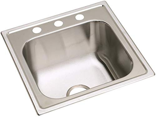 Elkay DPC12020102 Dayton Single Bowl Drop-in Stainless Steel Laundry Sink