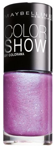 Maybelline New York Make-Up Nailpolish Color Show Nagellack Berry Fusion/Ultra glänzender Farblack in beerigem Rot, 1 x 7 ml