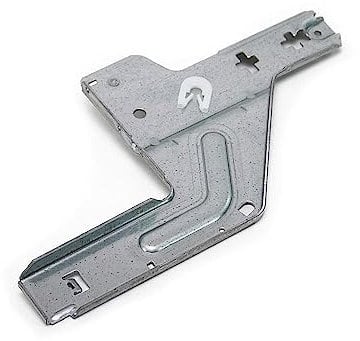 Bosch 00741883 Dishwasher Door Left Hinge Support Bracket Genuine Original Equipment Manufacturer (OEM) Part