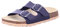 superfit Garçon Fussbettpantoffel Sandales, Bleu Azul 8000, 35 EU