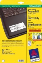 Avery Zweckform® Typenschild-Etiketten L6011-20