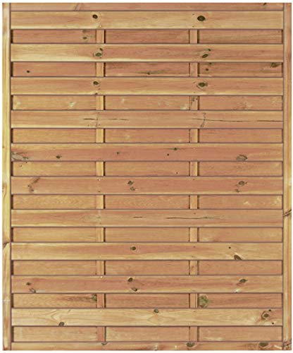 Lamellenzaun Essen B150 x H180 cm.
