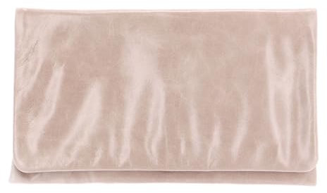 Abro Damen Leder Clutch Handtasche Athene, S, Rosa