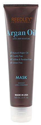 Reedley - Argan Oil Mask - Ultra-Hydrating - Cruelty Free Mask - Gluten Free - Sulfate-Free and Paraben Free Mask - Argan Oil Intense Hydration Mask