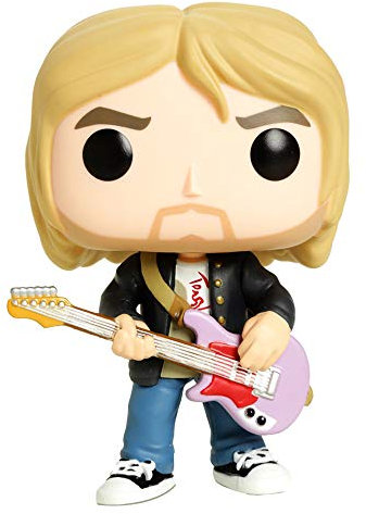 Funko Pop Rocks 66 Kurt Cobain Live and Loud Version Exclusive Vinyl Figure