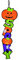 Mottoland 642199 - Kürbis Halloween Dekoration aus Filz * Felster Deko