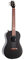 KLOS Guitars Carbon-Faser-Acoustic Ukulele-Paket (Ukulele, Gig Bag, Regen-Abdeckung, Riemen, Endpins)