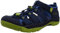 Keen Unisex Kinder Newport H2 Sandale, Blau (Blue Depths/Chartreuse), 27/28 EU