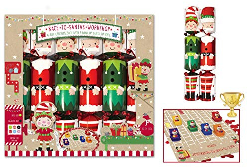 RSW - Racing to Santa's Workshop Crackers - Pack of 6