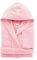 Morbidissimi Accappatoio Junior in Spugna Con Cappuccio, Cinturino e 2 Tasche, Accappatoi Ragazzi, Bambino e Bambina in Spugna Morbida 400 gr/mq 100% Puro Cotone V821 (Accappatoio Rosa, 12-14 anni)