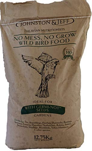 Johnston & Jeff No Mess, No Grow Wild Bird Food 12.75kg