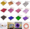240 Hojas Hojas de Pan de Oro de Imitación Papel,Multicolor Papel hoja Oro,Pan de Oro para Proyectos de Arte,para Decoración Artística, Artesanía, Dorado, Muebles, Uñas, Pinturas,9x 9cm.