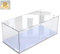 Acryl Vitrine Schaukasten für Lego 21334 Jazz Quartet, Glasvitrine Acrylbox Transparent für Figuren Modellautos Sammlerstücke Spielzeug, Weiß Innen 50x20x20cm
