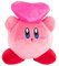 TOMY Club Mocchi Mocchi - Kirby & Friend Heart Junior Plüschtier 15 cm von Nintendo, super weiches Kissen, Schlafzimmer-Accessoires für Sammler sowie Mädchen und Jungen ab 3 Jahren