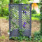 NYVI Spalier mit Erdspießen NYVIGreen 140x43 cm 2er Set - Rankgitter aus wetterfestem & recyceltem Kunststoff - Rankhilfe - Pflegeleicht, Steckmontage ohne Werkzeug, Farbe:Grau