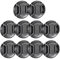 ICOBES 10 Teile/lose 37/39/40,5/43/46/49/52/55/58mm mittelklemme Snap-on Kappe Abdeckung Objektivdeckel, for Canon for Nikon objektiv (Color : 46mm)