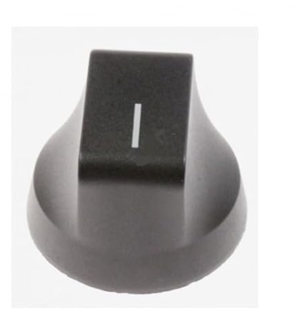 G GRIMALDI MANOPOLA FUOCO NERA CUCINA GAS PIANO COTTURA REX ELECTROLUX ZANUSSI ORIGINALE