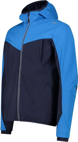 CMP Herren Softshelljacke Black Blue-River 52