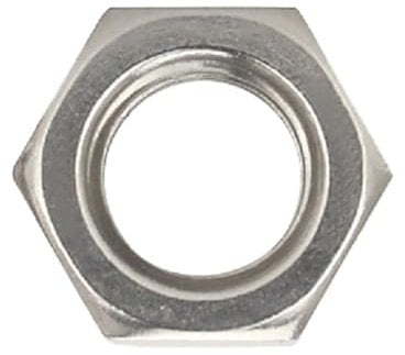 Sechskantmuttern M3 Edelstahl - DIN 934 - Muttern - Sechskantmutter Edelstahl A2-70 (Gewinde: M3; Menge: 100 St.)