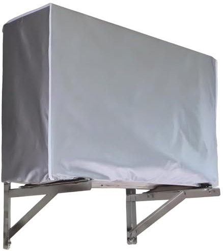 KSUKTSW Klimaanlagenabdeckung, Anti Staub Anti Schnee wasserdicht Sunproof (80 * 30 * 57cm)