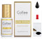 GOLLEE pegamento pestañas postizas pegamento pestañas pelo a pelo pegamento extensiones de pestañas pegamento de pestañas pegamento para pestañas(0,7 fl.oz/5 ml)/1-2S/6-8 Semanas/Sabor a plátano/Negro