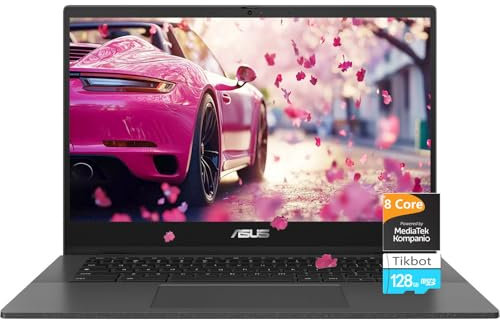 ASUS Chromebook Laptop 14 FHD IPS Display - 8Core MediaTek Kompanio 520 - Google Chromebook School Student - Batteria a lunga durata - WiFi 6 - USB C - Ultralight - 2024 (4 GB RAM | 192 GB di