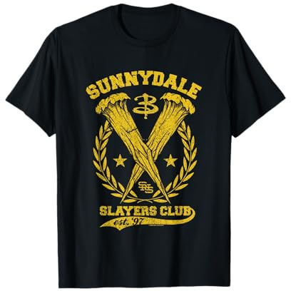 Buffy The Vampire Slayer Sunnydale Slayers Club Collegiate T-Shirt