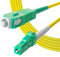 10Gtek Câble de fibre optique Simplex LC/APC vers SC/APC OS2 monomode 3 m FTTH Câble patch Fiber Patch Cable, 9/125 μm LSZH