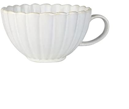 Grande tasse à céréales émaillée au four - 500 ml - Style rétro - Parfait pour le thé, le latte, les boissons chaudes