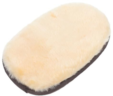 HAPINARY Autowaschhandschuh Klein Imitation Lammfell Mikrofaser Waschmodus Auto Reinigungsknete Staubentferner Polierhandschuh Für Schonende Lackpflege Und Innenraum Reinigung