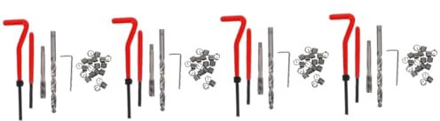 TOPPERFUN 4sätze Reparaturset Für Gewinde Mit Tragbarem Werkzeug Teiliges Für Gewinde Für Professionelle Und -anwendungen Aus Langlebigem